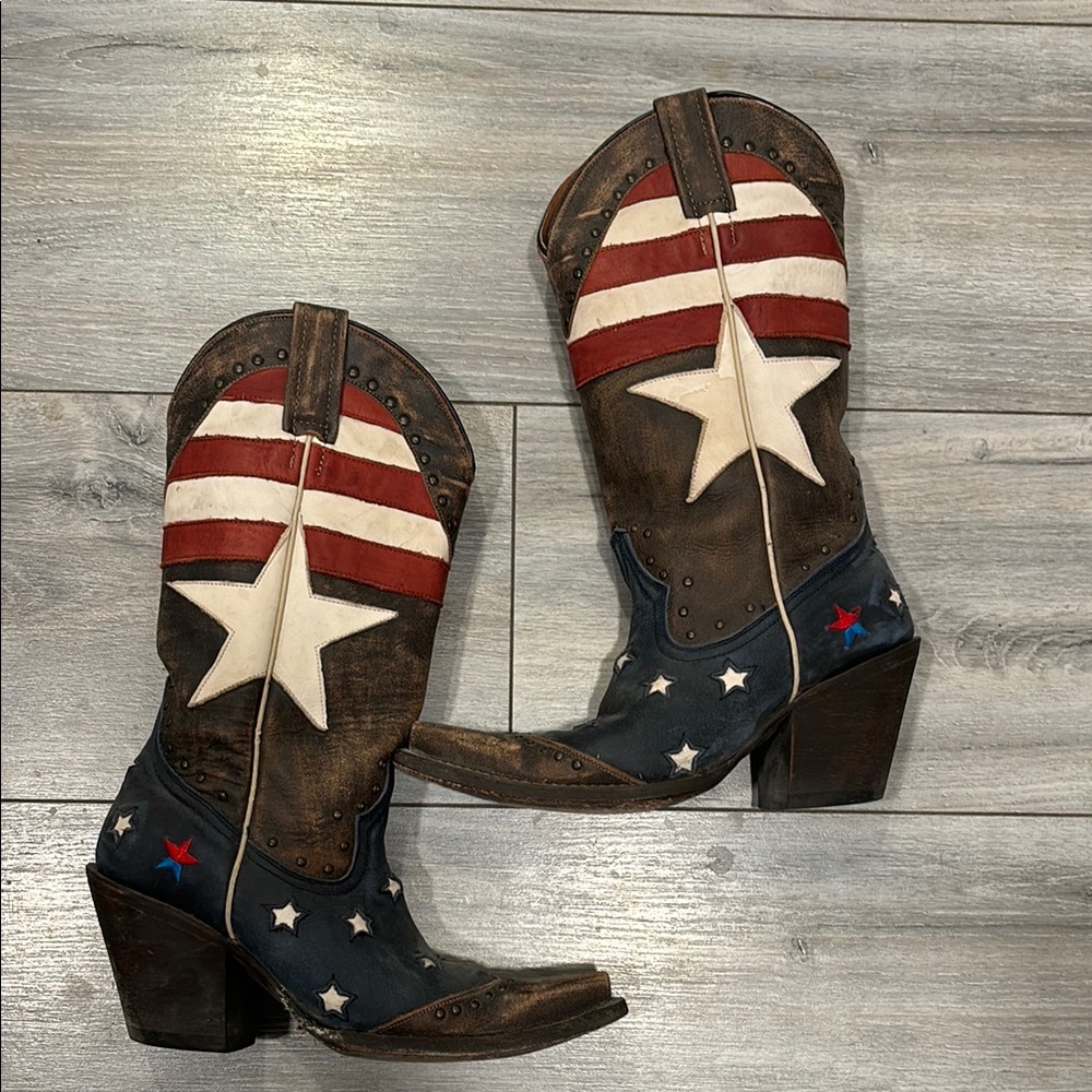 Women’s Patriotic Western Cowboy Boots